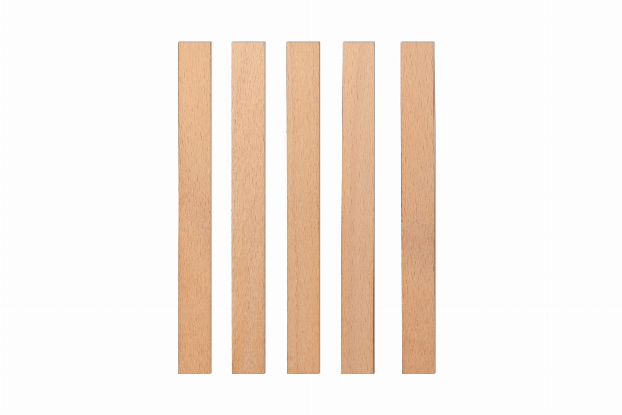 Holzdochte für Kerzen - 120x12x1 mm