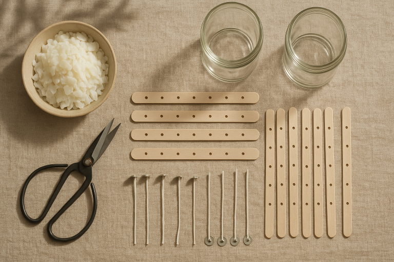 Holzdochtstabilisator mit 7 Löchern, 18 cm, 50 Stück