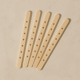 Holzdochtstabilisator mit 7 Löchern, 18 cm, 50 Stück