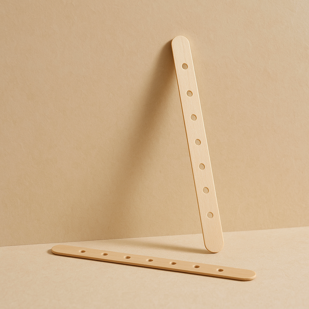 Holzdochtstabilisator mit 7 Löchern, 18 cm, 50 Stück