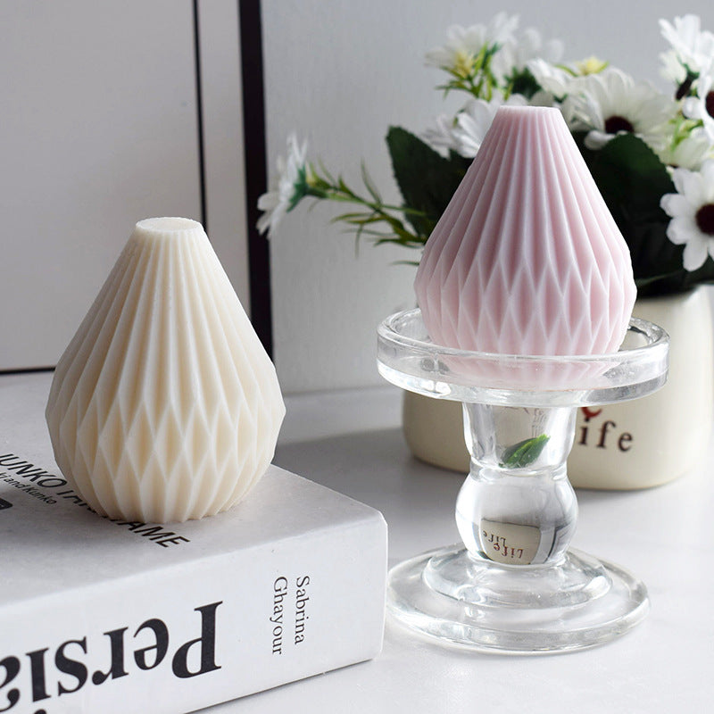 Silikonform für Kerzen - Birne