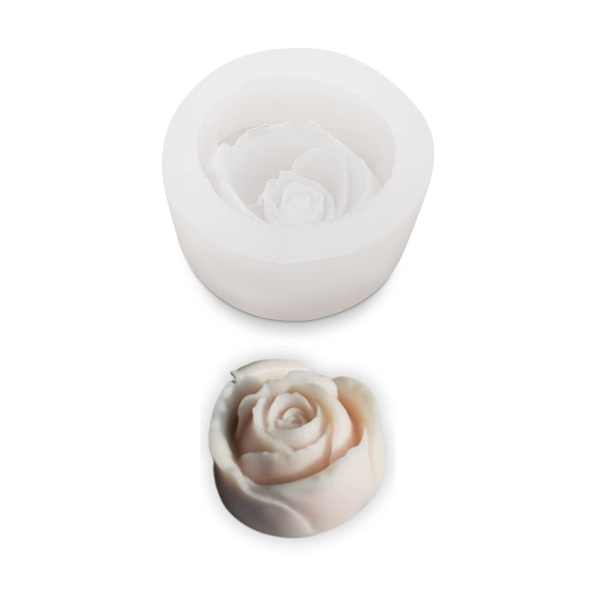 Silicone candle mold - flower RS1-3181