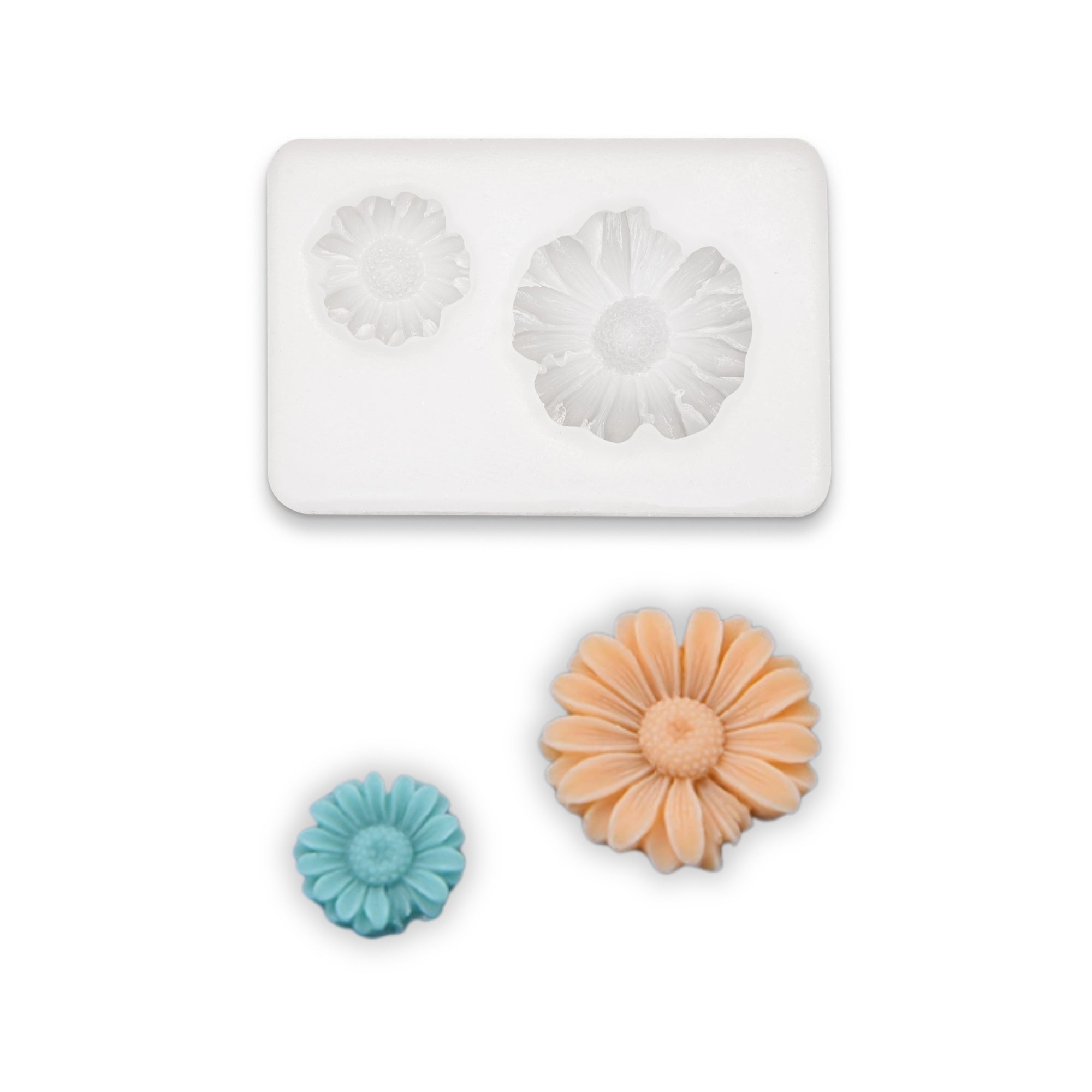Silicone candle mold - flowers RS1-6089