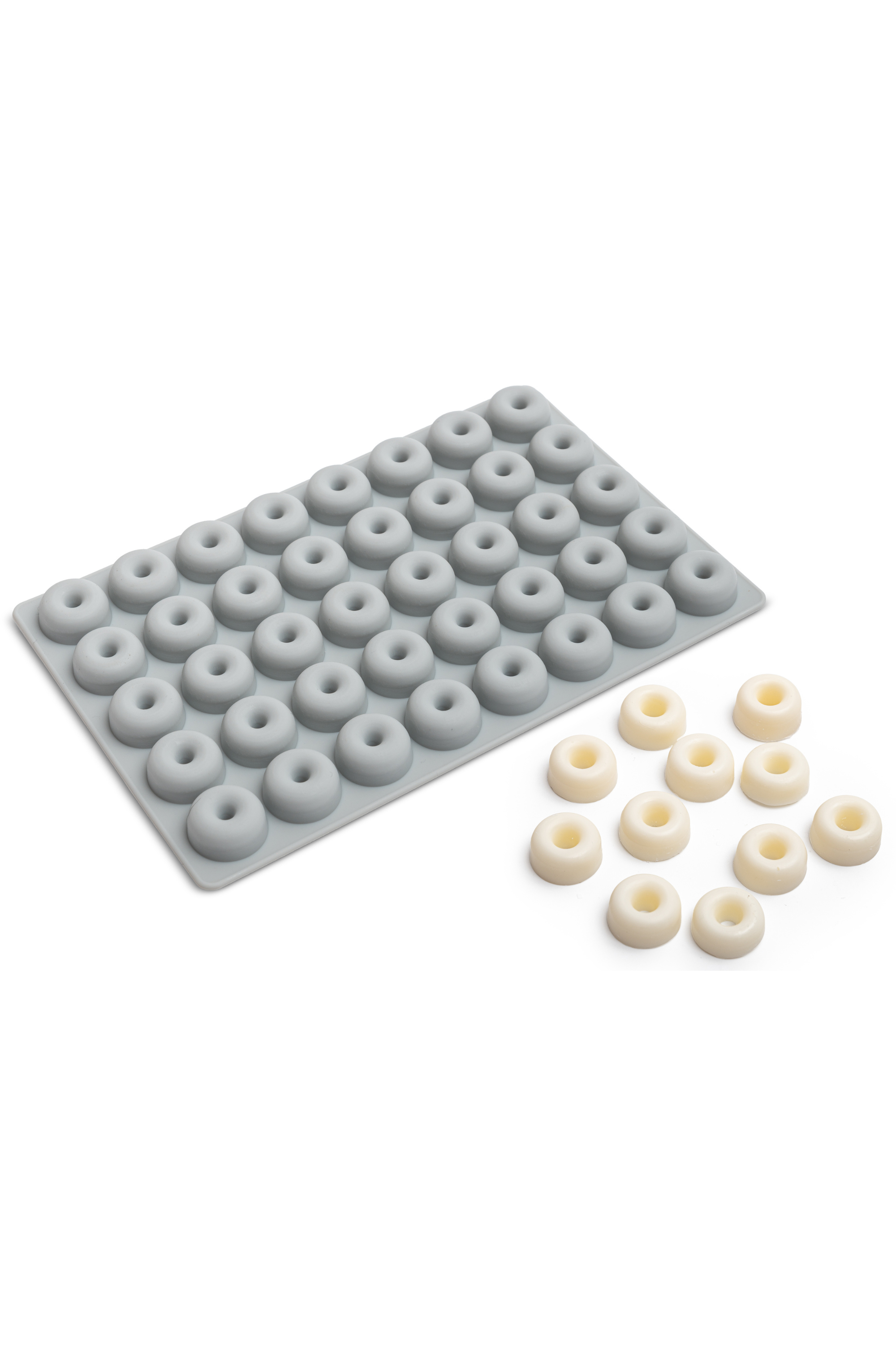 Silikonform für Kerzen - Knospen