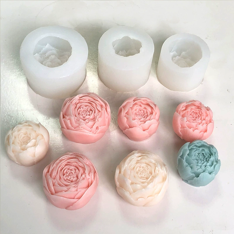 Silicone candle mold - flower RS1-4773