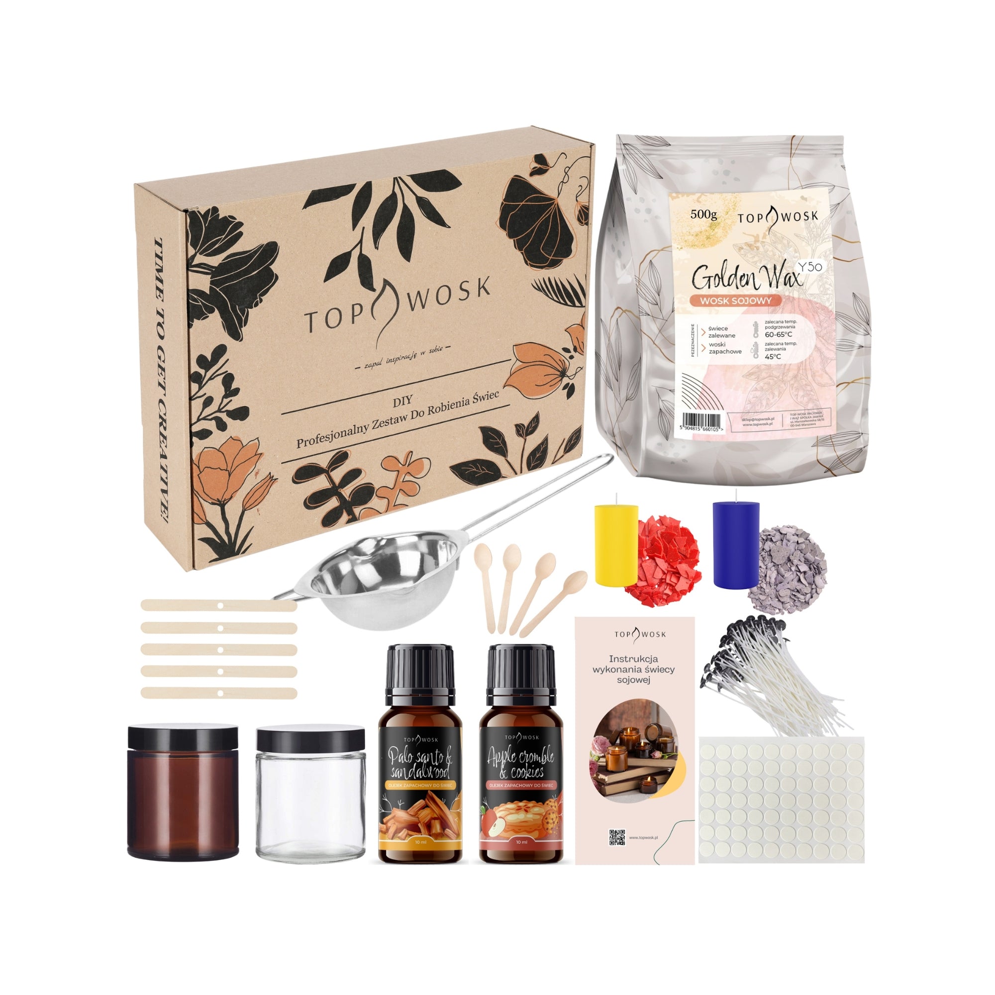 SMALL Kit for Making PREMIUM Soy Candles