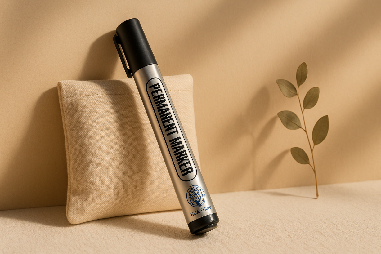 Schwarzer Permanentmarker