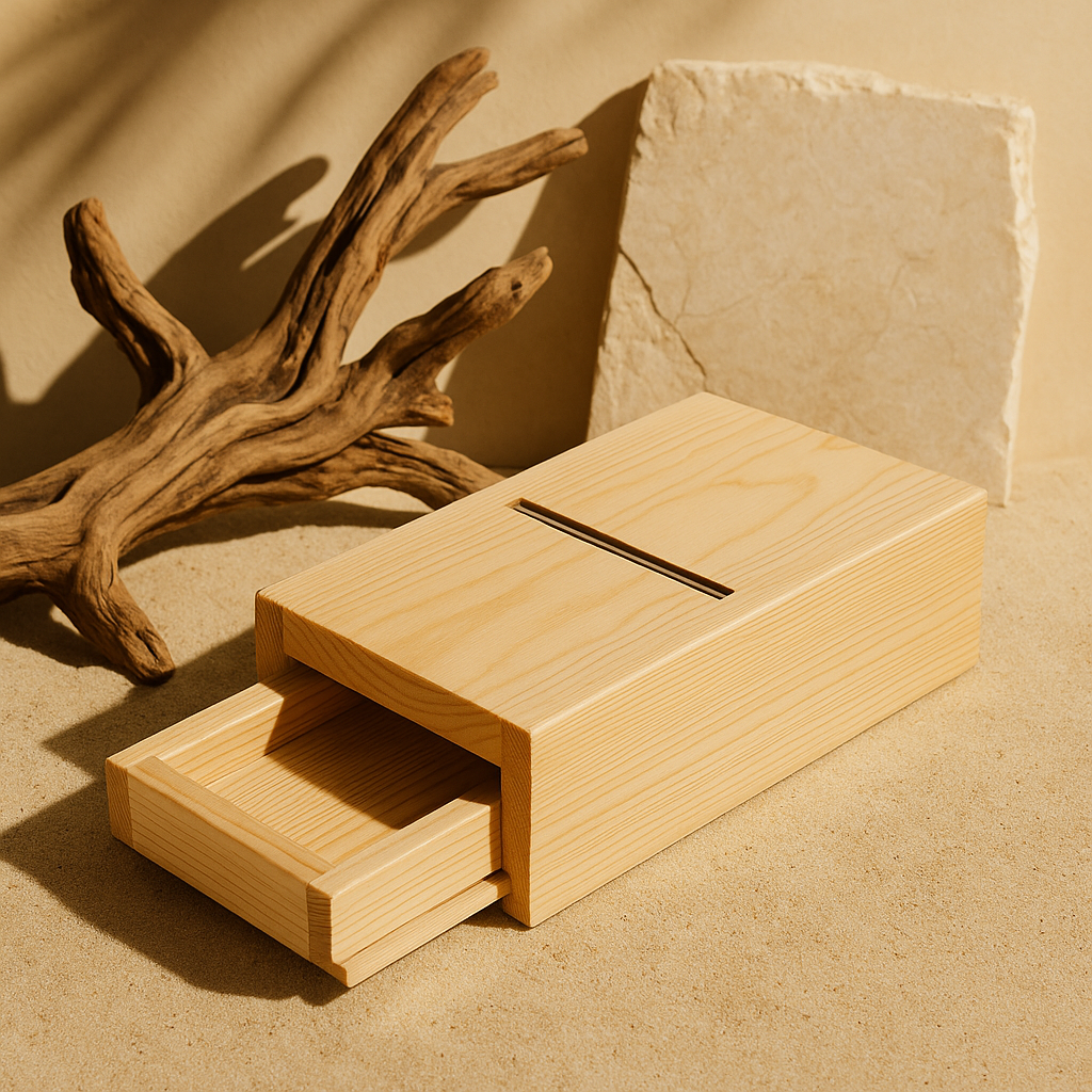 Holzraspel für Kerzen und Seife