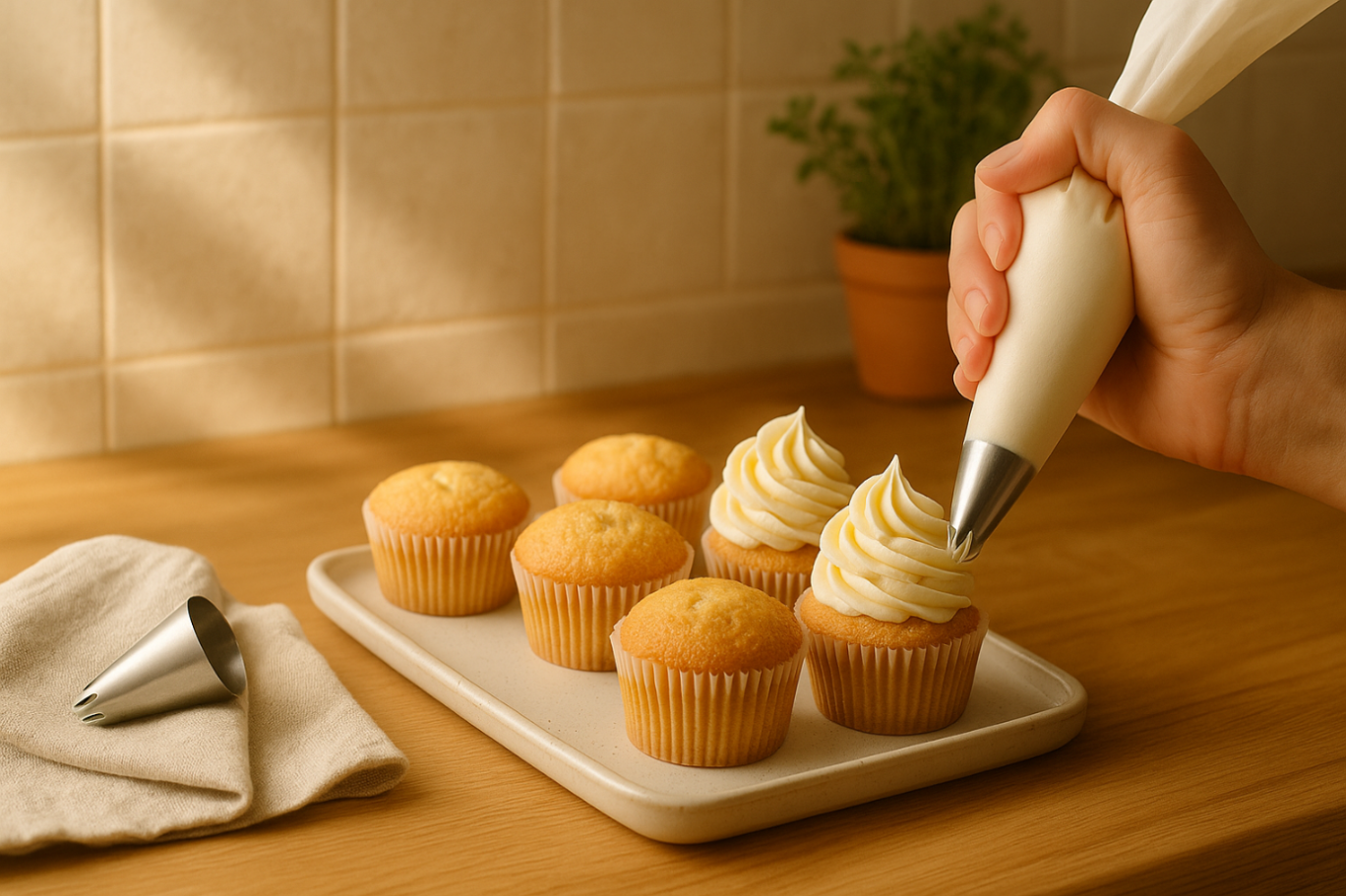 Pastry tips for fondant, 6 pieces.