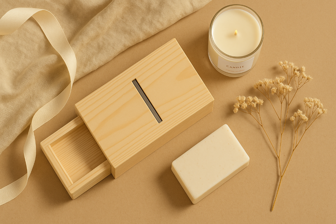 Holzraspel für Kerzen und Seife