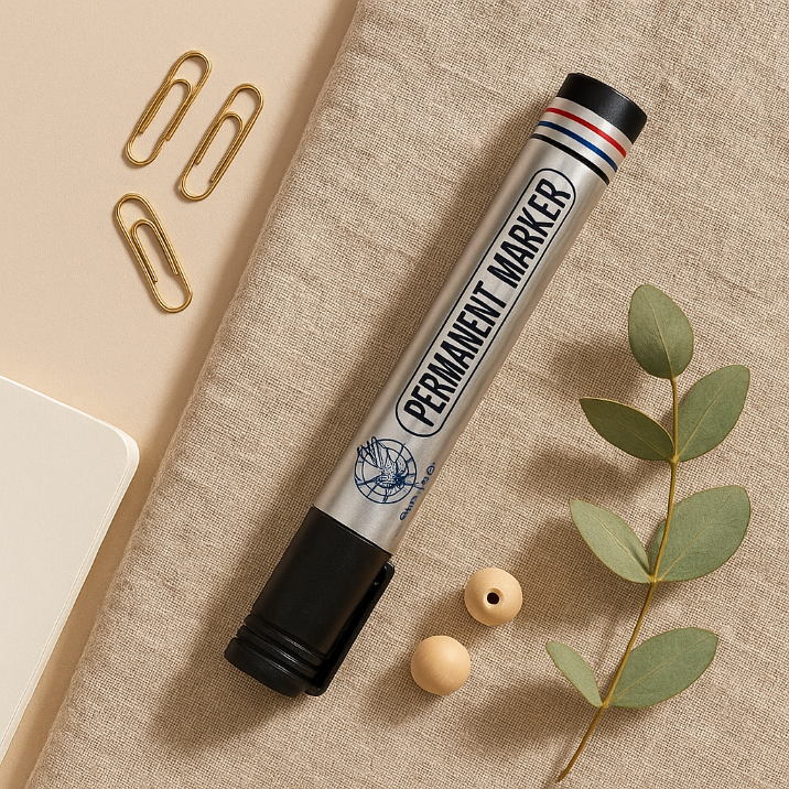 Schwarzer Permanentmarker