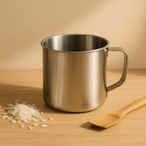 Steel cup, wax melting container, 1l