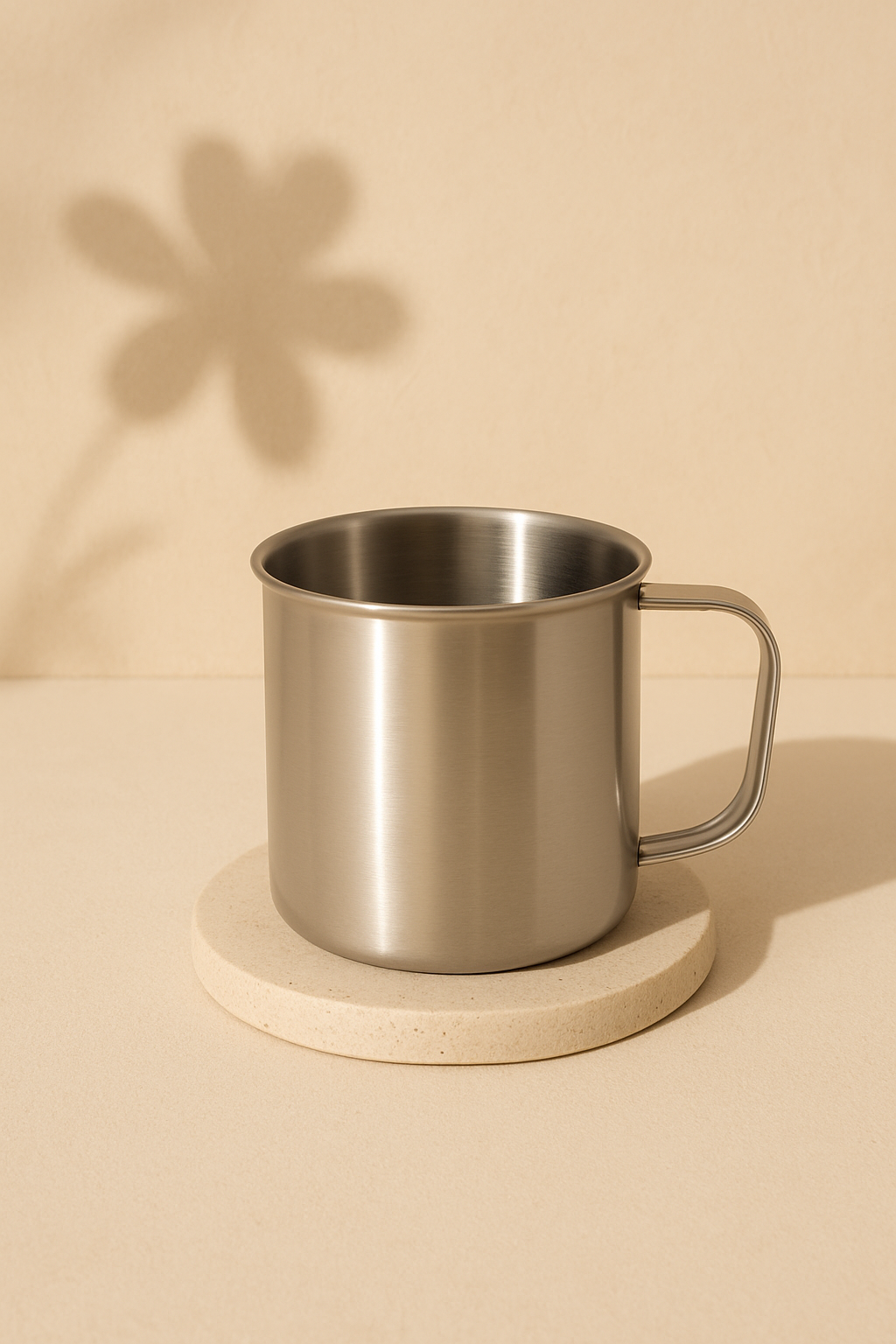 Steel cup, wax melting container, 1l