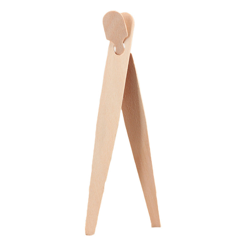 Holzzange Pinzette für Trockenblumen Kerzendekoration