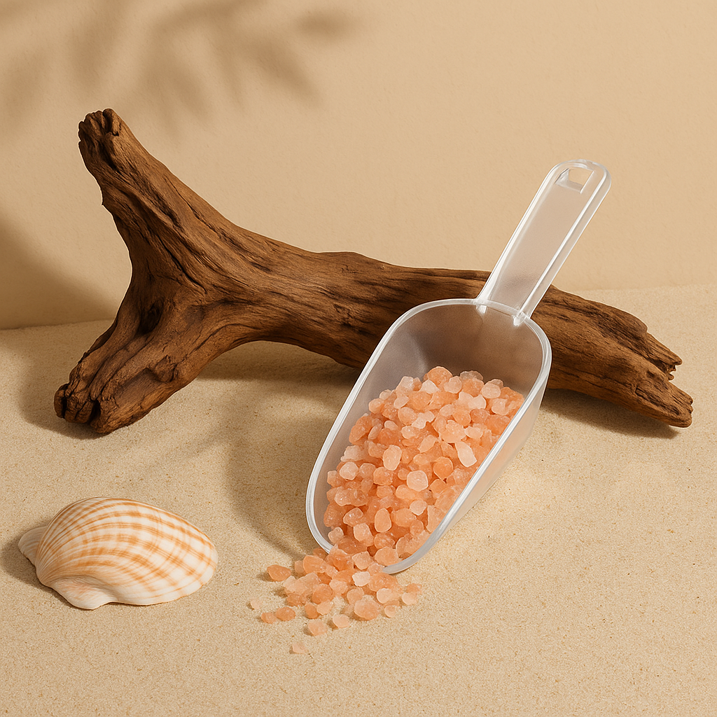 Set aus Plastikspateln zum Auftragen von Wachs