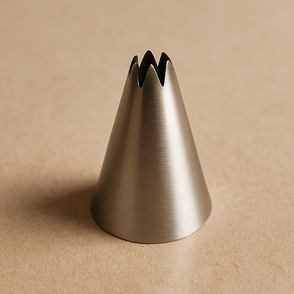 Pastry tips for fondant, 6 pieces.