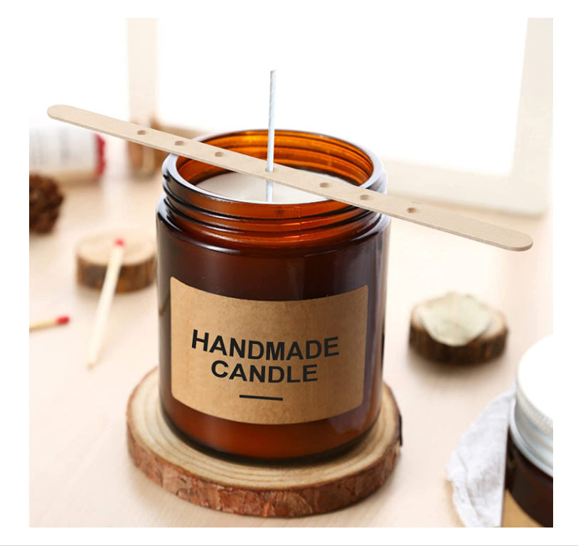 Holzdochtstabilisator mit 7 Löchern, 18 cm, 50 Stück