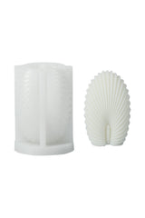 Silikonform für Kerzen - Pfauenfeder