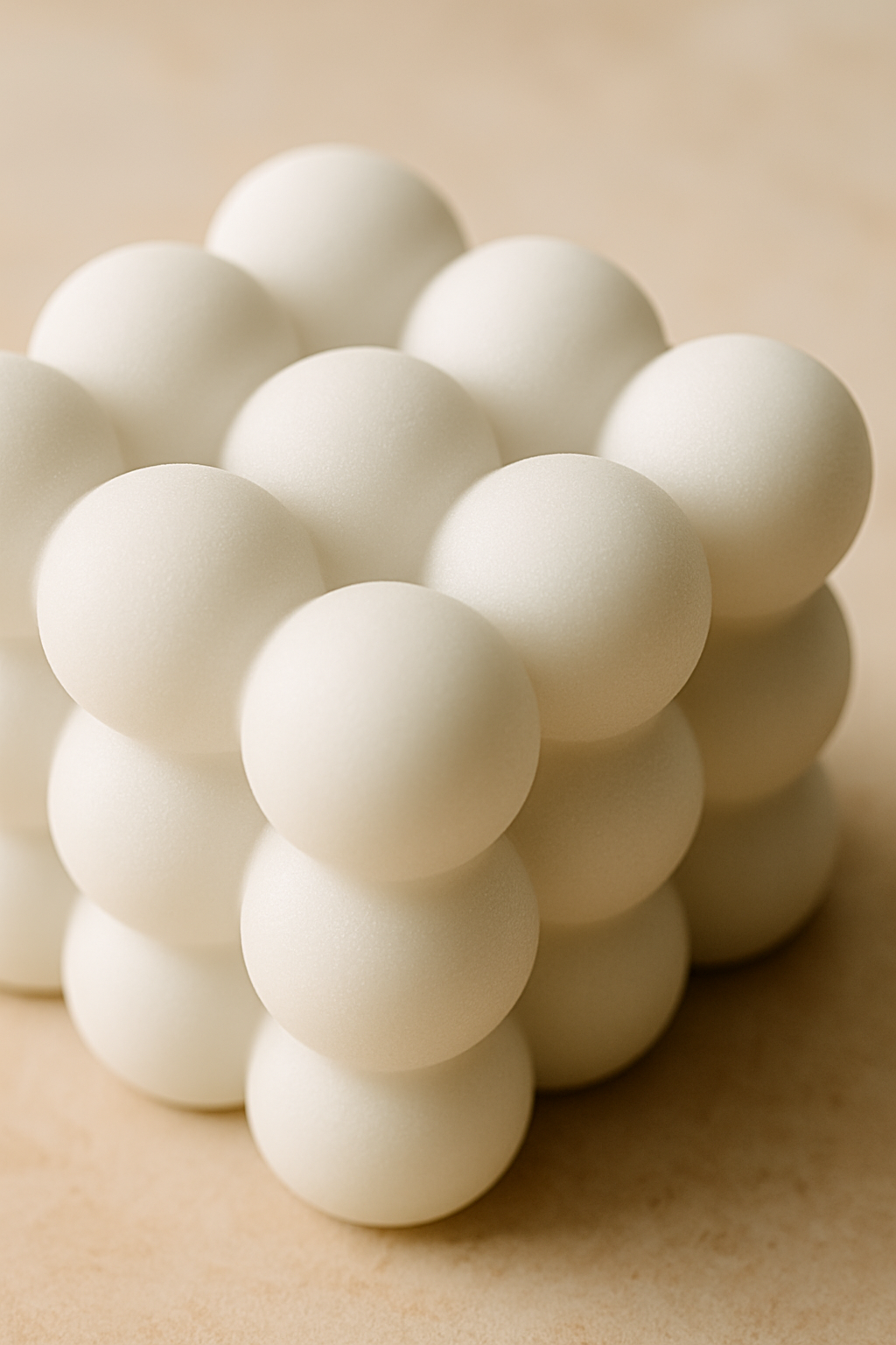 Silikonform für Blasenkerzen, 6 Stück