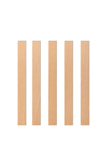 Knoty do świec drewniane - 140x14x1 mm