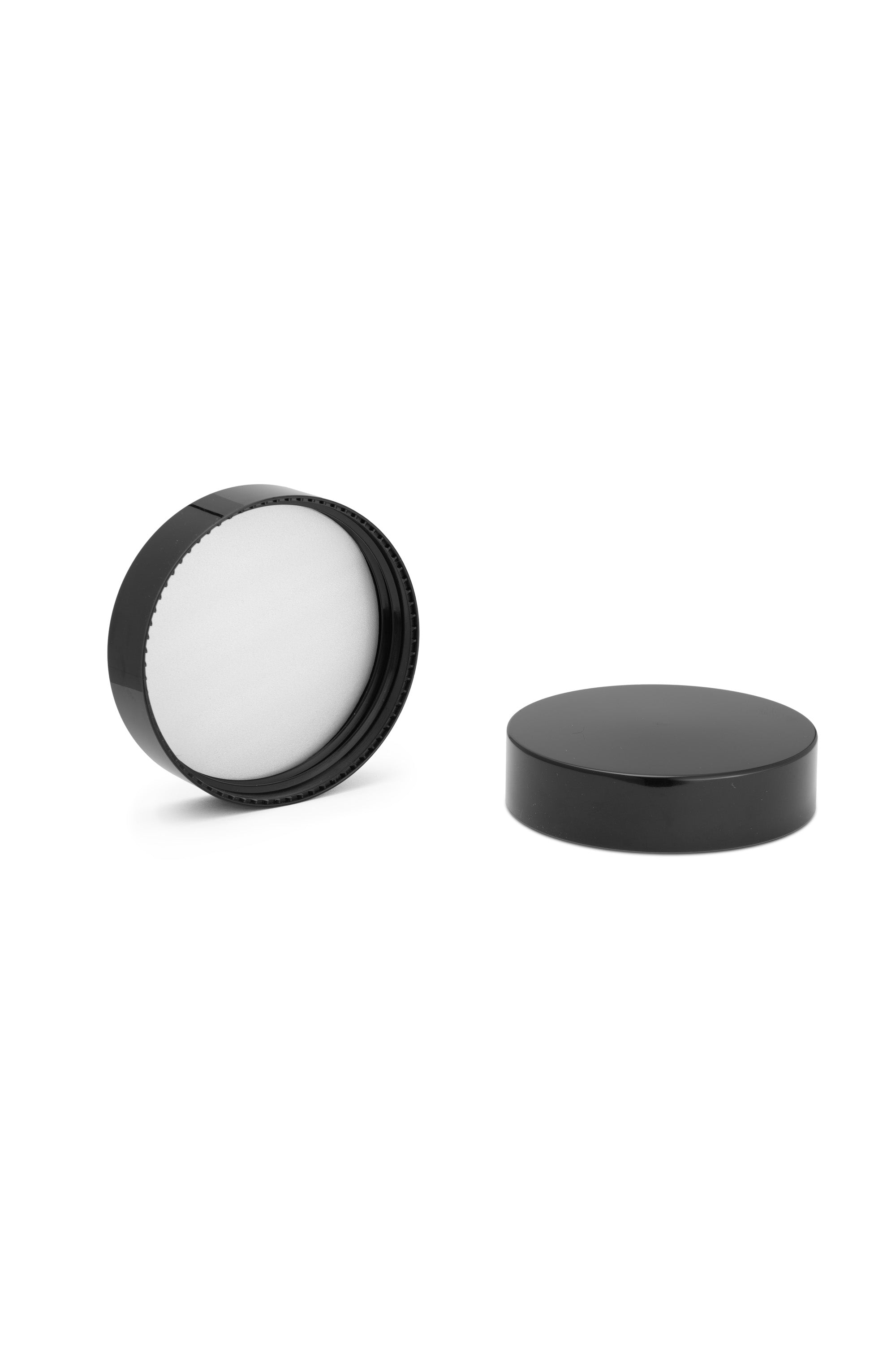 Schwarzer Plastikdeckel für Einmachgläser 58/R3