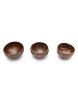 Coconut shell, lacquered, 9-11 cm, 200-300 ml