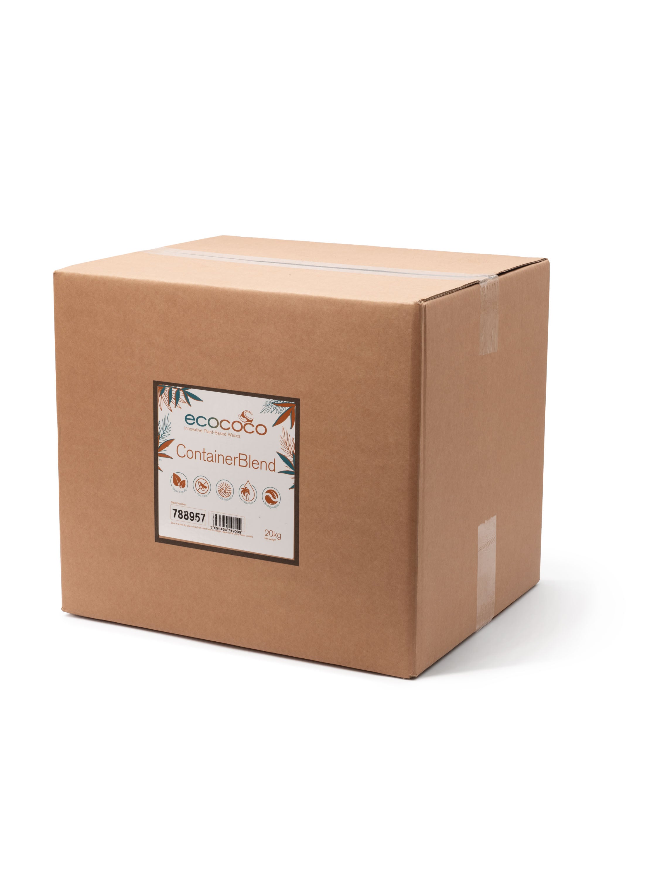 EcoCoco ContainerBlend Kokoswachs - für Gießkerzen