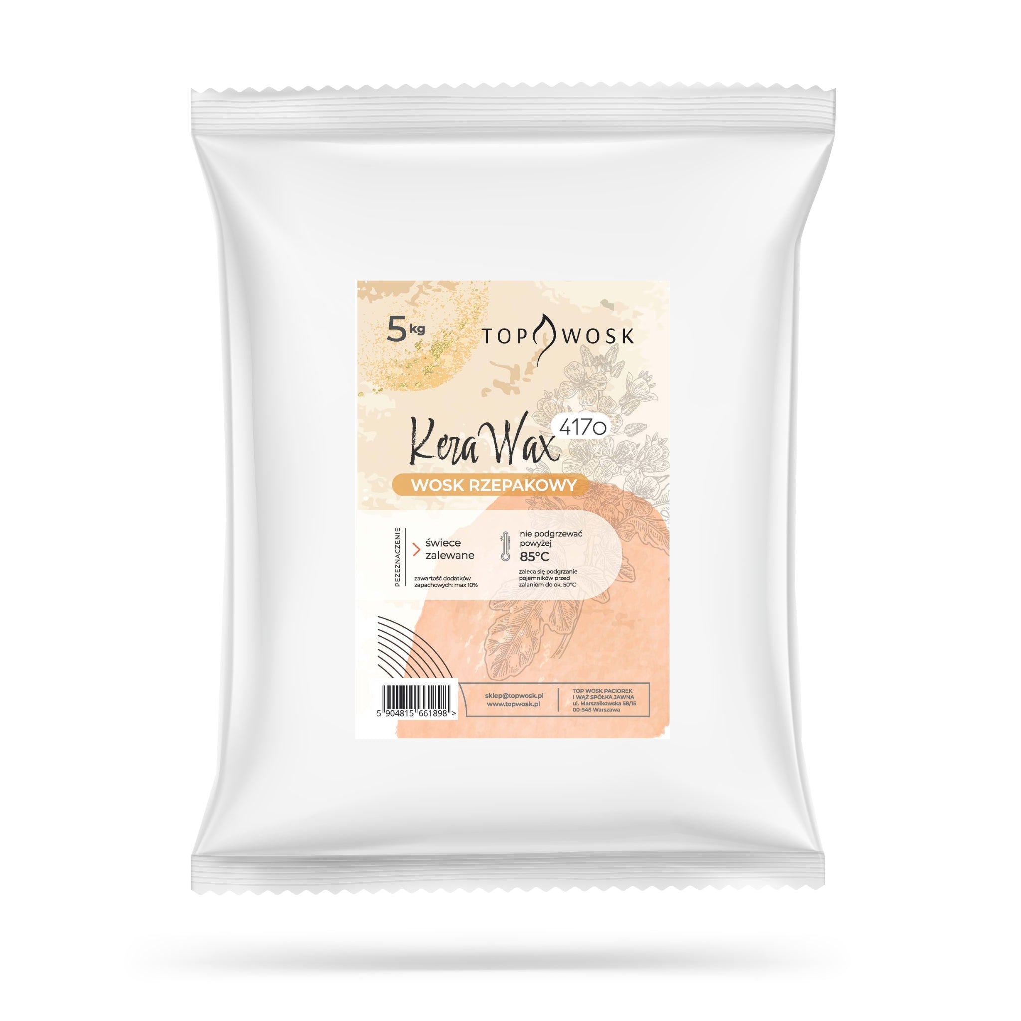 KeraWax ContainerBlend 4170 Rapswachs - Gießkerzen
