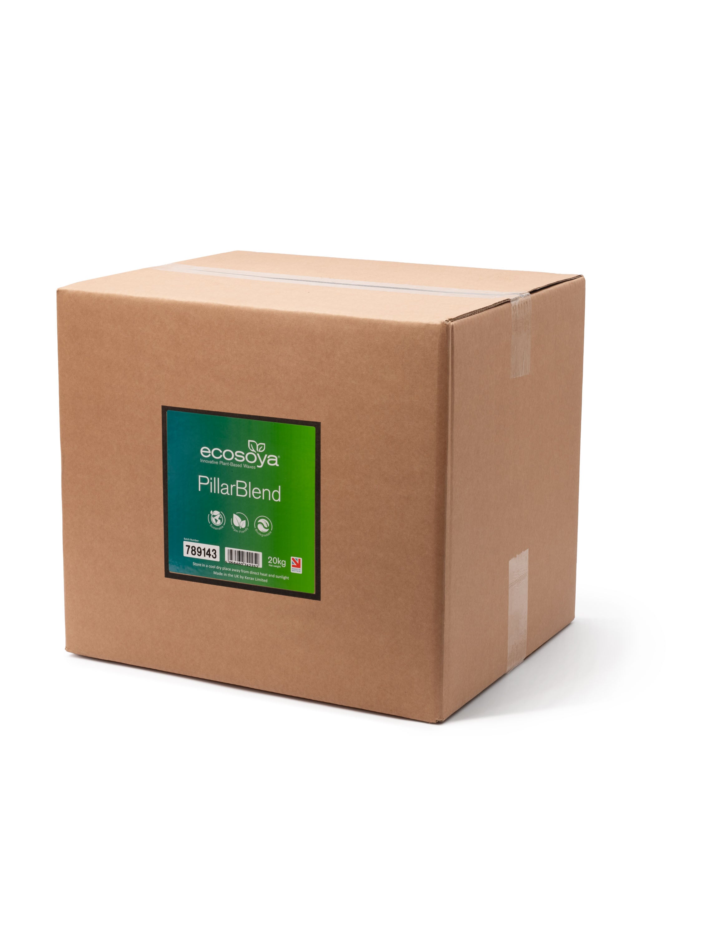 EcoSoya PillarBlend Sojawachs - für freistehende Kerzen