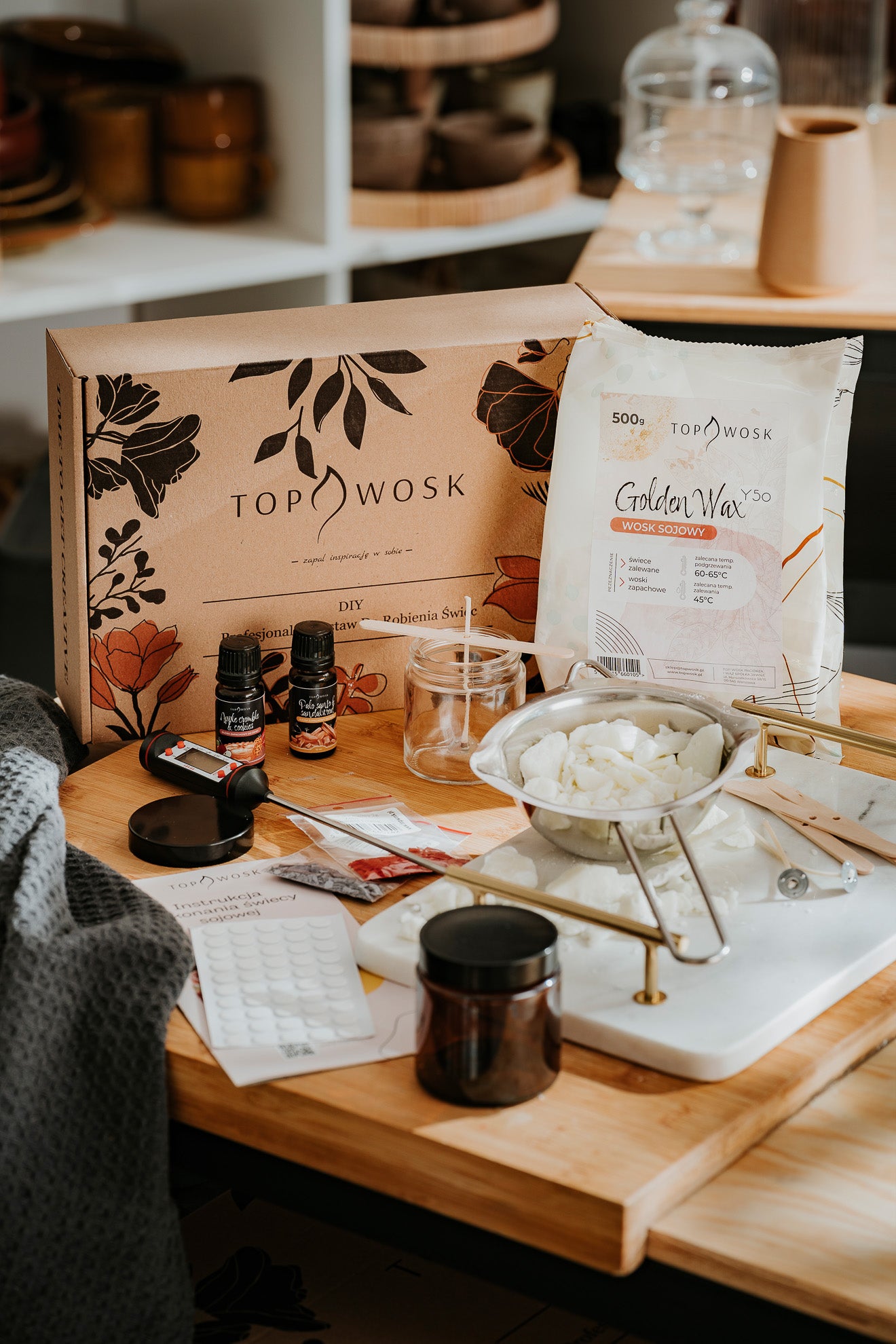 SMALL Kit for Making PREMIUM Soy Candles