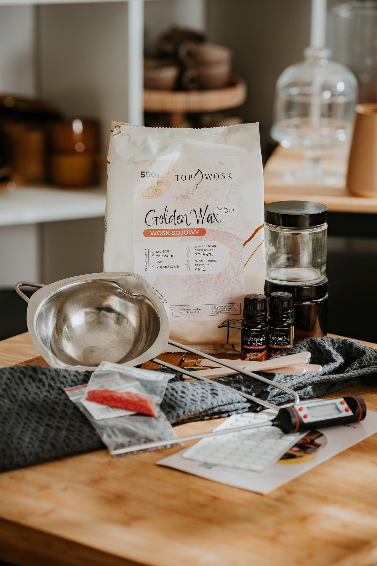 SMALL Kit for Making PREMIUM Soy Candles