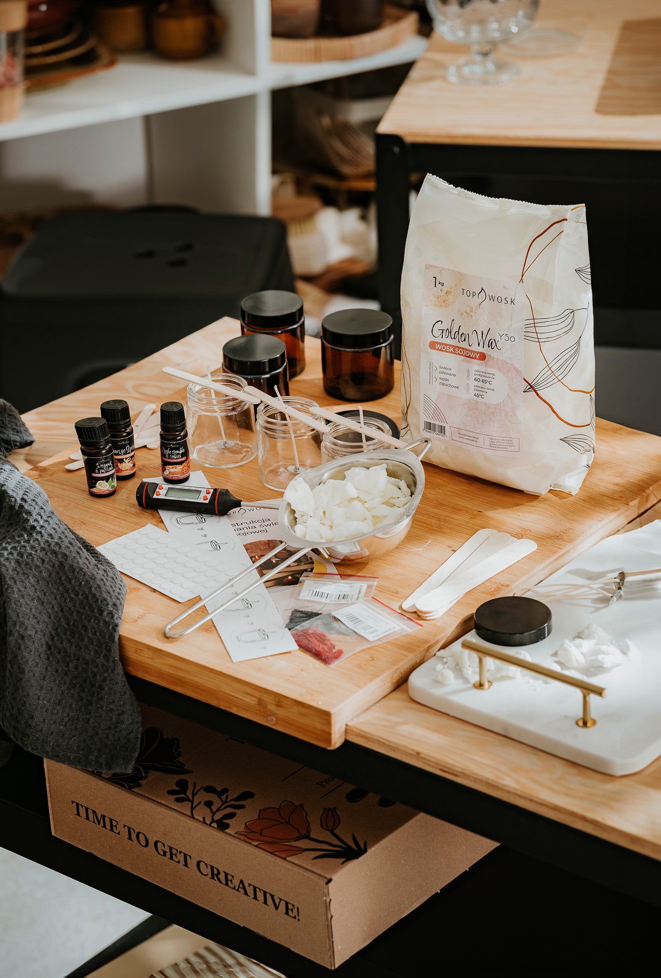 MEDIUM Set for making PREMIUM soy candles