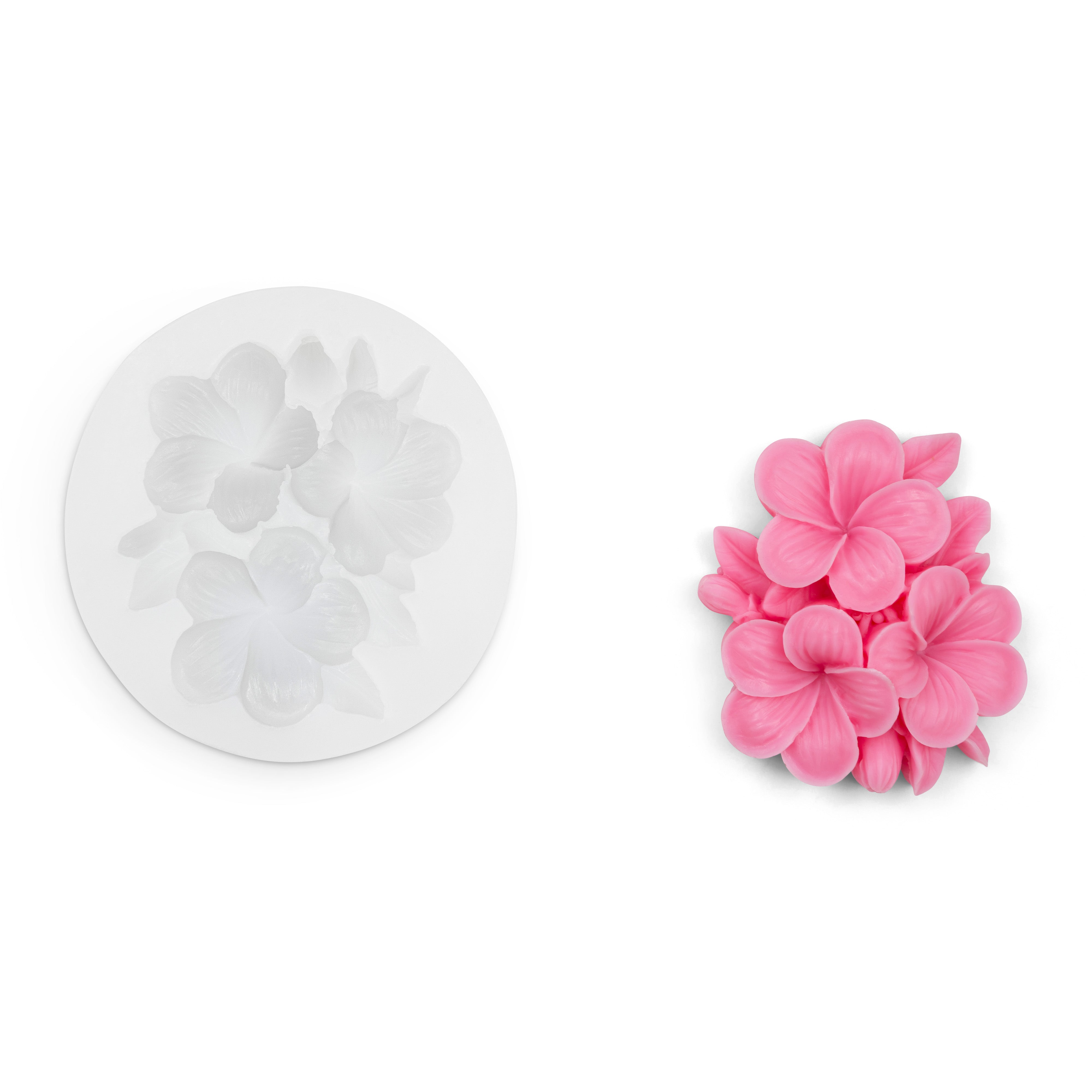 Forma silikonowa do świec - kwiat Plumerii