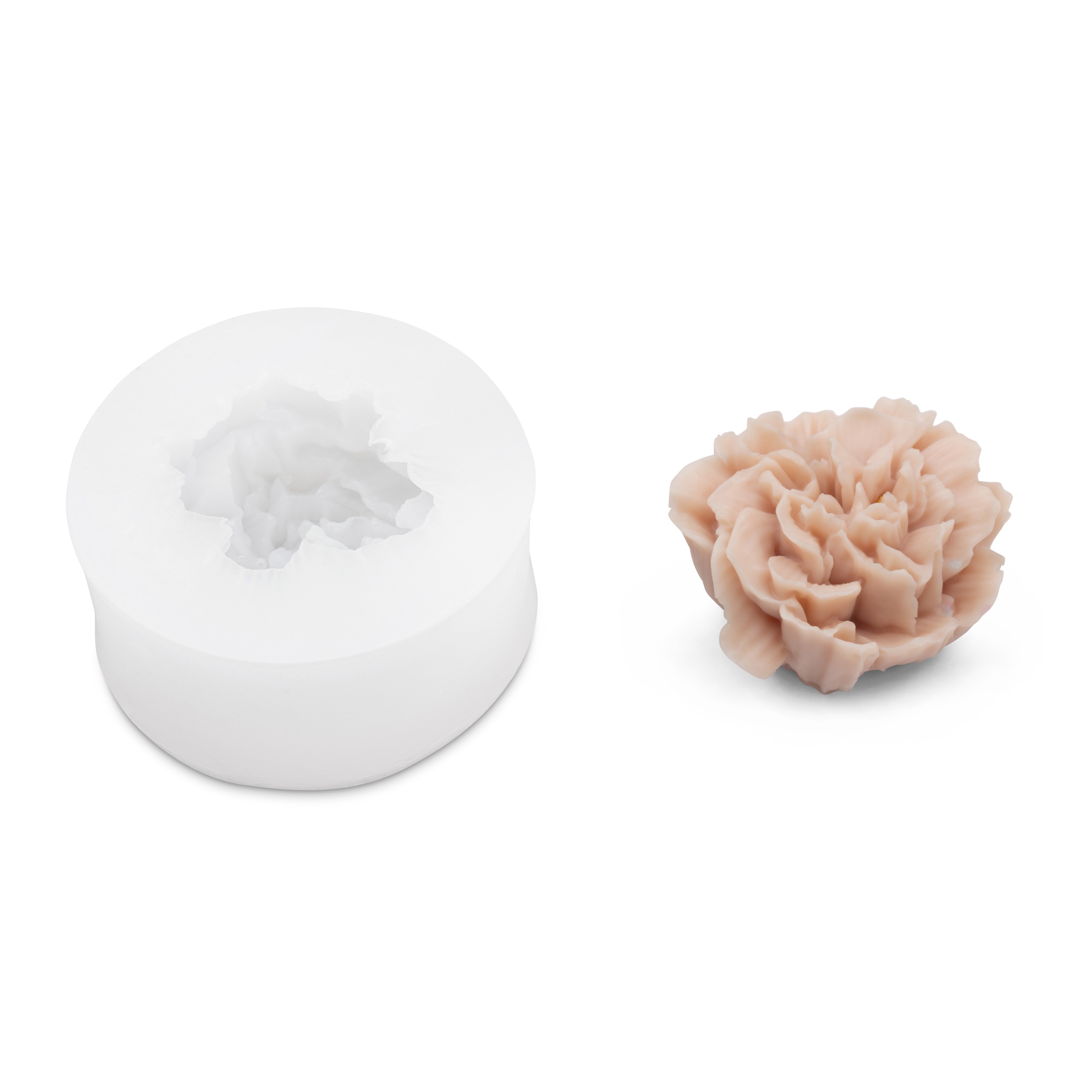 Forma silikonowa do świec - Goździk