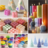 Zestaw barwników do świec wosku żelu 12 kolorów