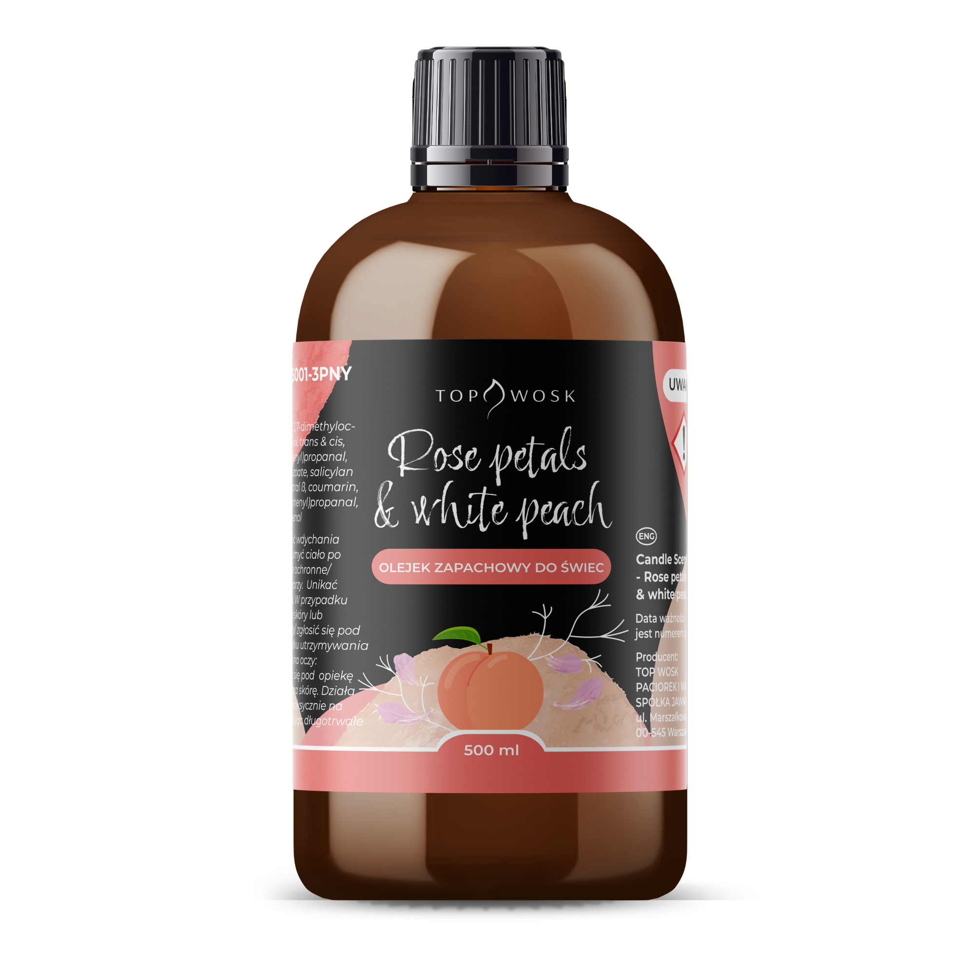 Olejek zapachowy - Rose Petals & White Peach