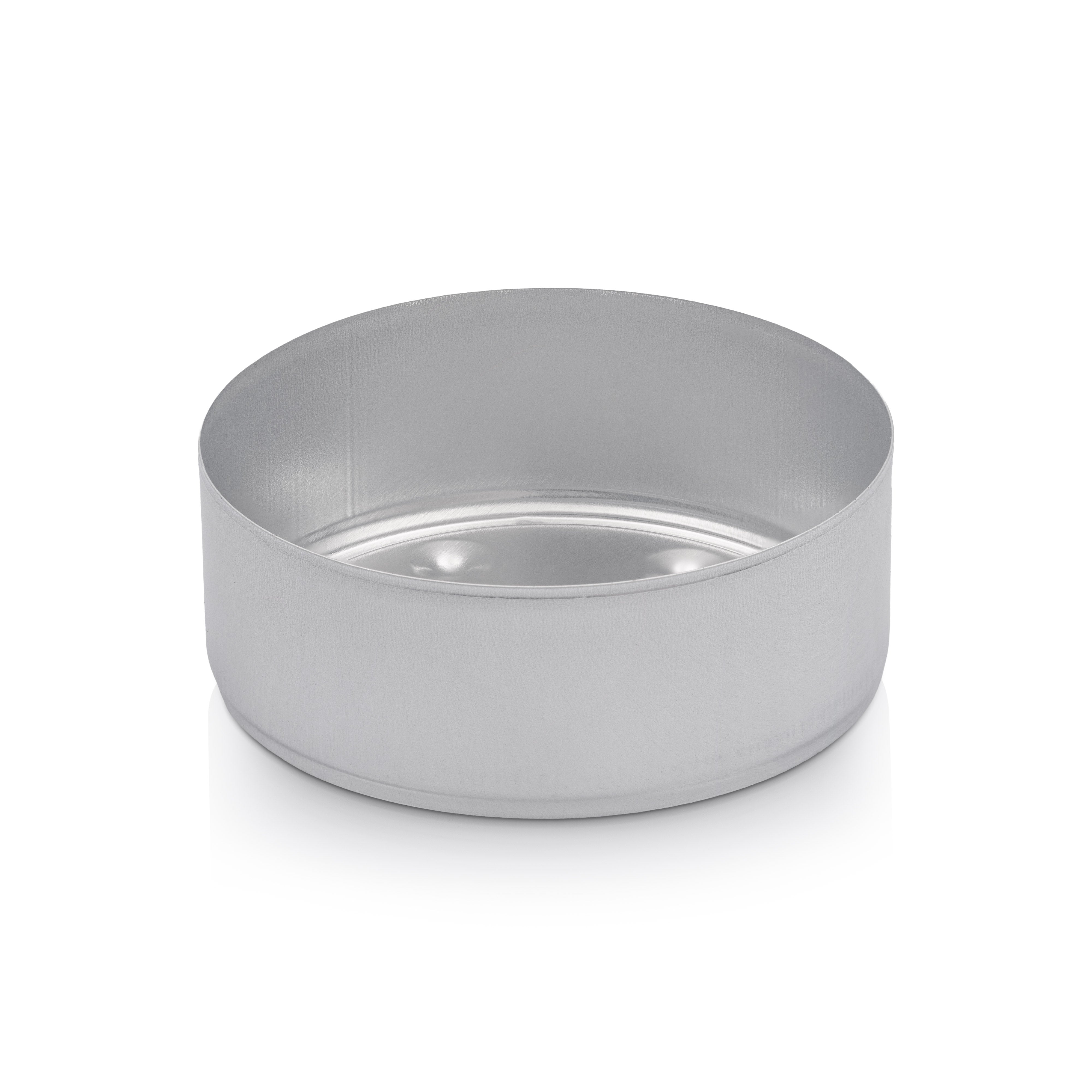 Blaszki tealight do świec podgrzewaczy - maxi 57 x 21 mm