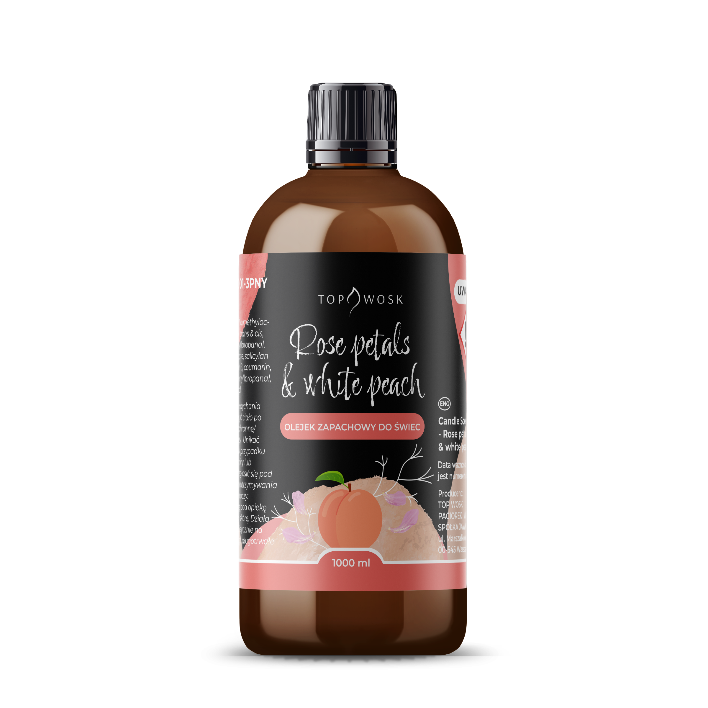 Olejek zapachowy - Rose Petals & White Peach