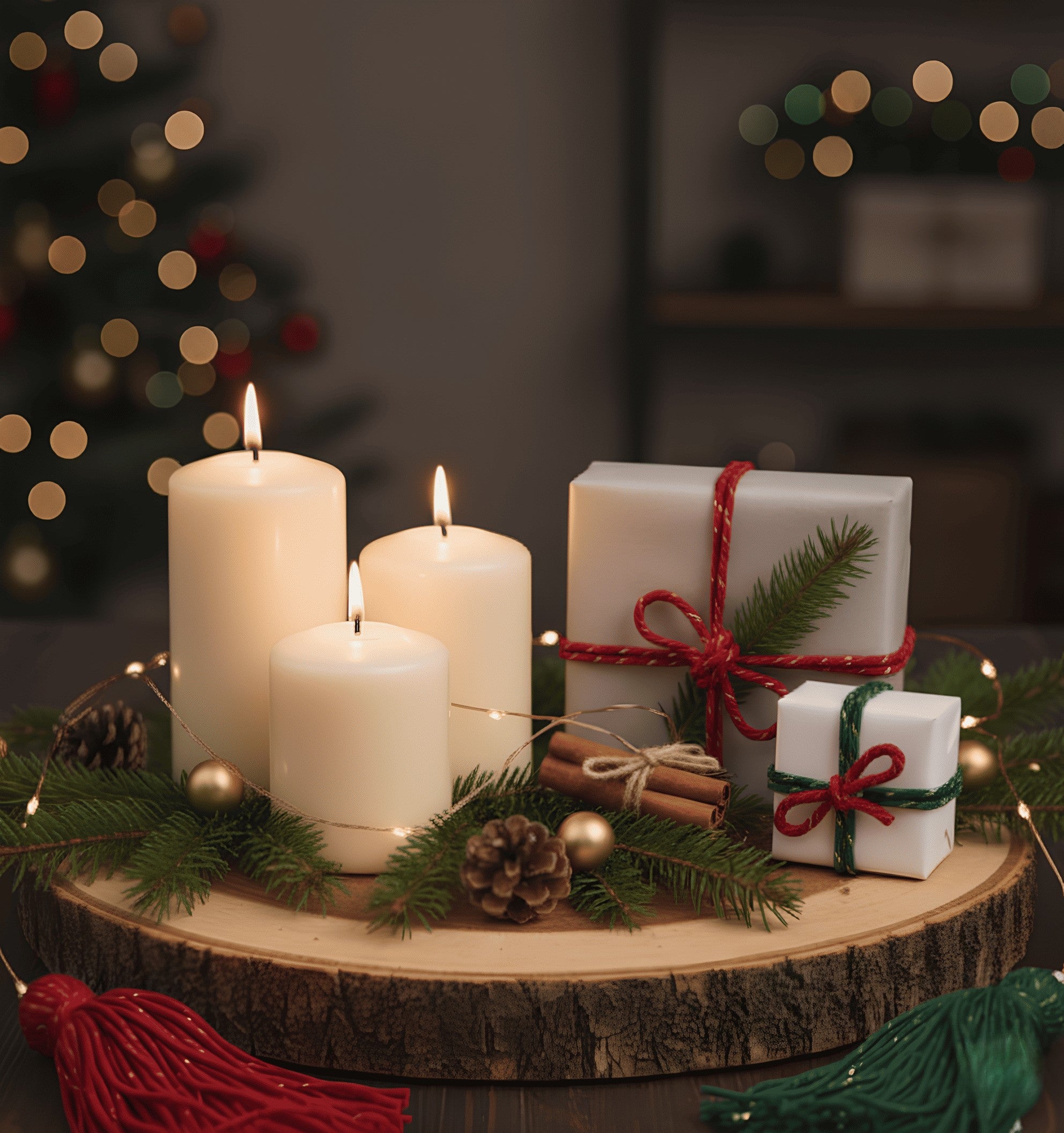 Sznurek bawełniany ze złotą nitką 2 mm