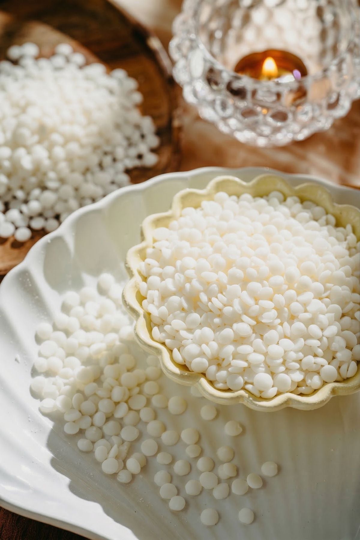 Wosk sojowy TopWax Pillar - świece wolnostojące