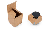 Karton uniwersalny na świece 9,5x7,5x7,5 cm zestaw 12 sztuk