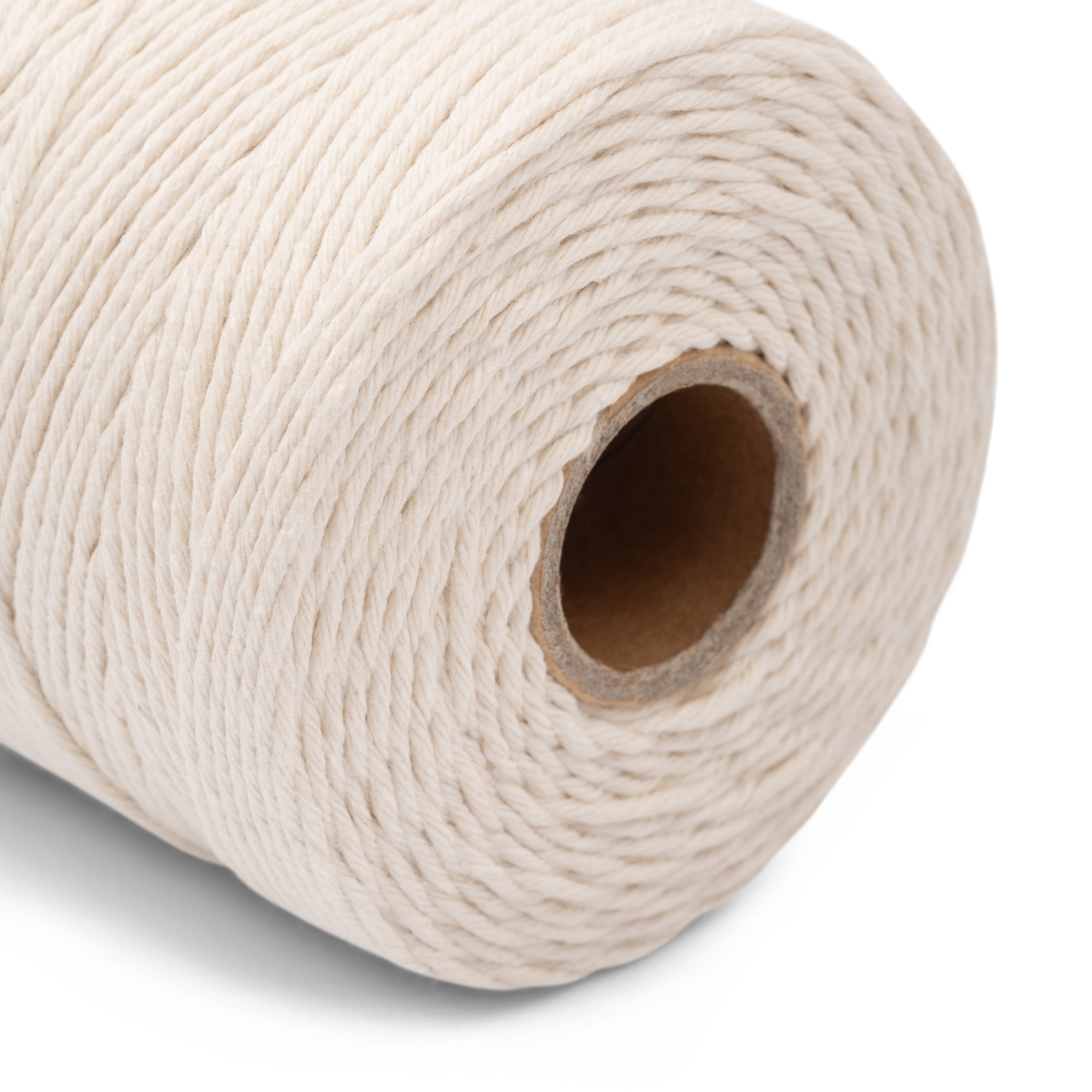 Sznurek bawełniany 2 mm naturalny