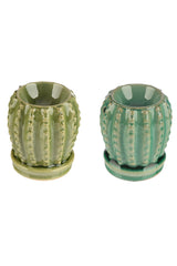 Mały Ceramiczny kominek zapachowy - Kaktus