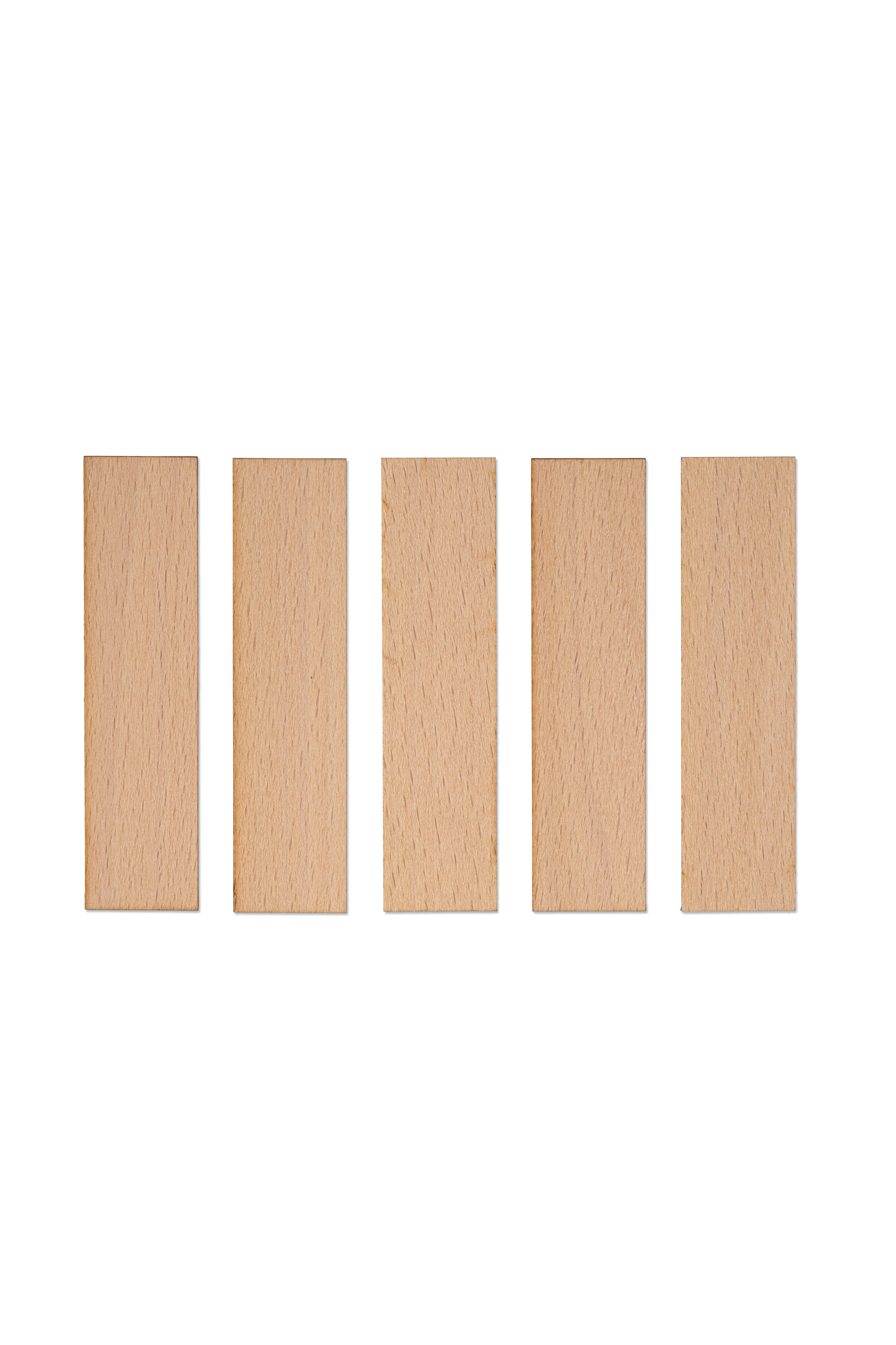 Knoty do świec drewniane - 25x1 mm