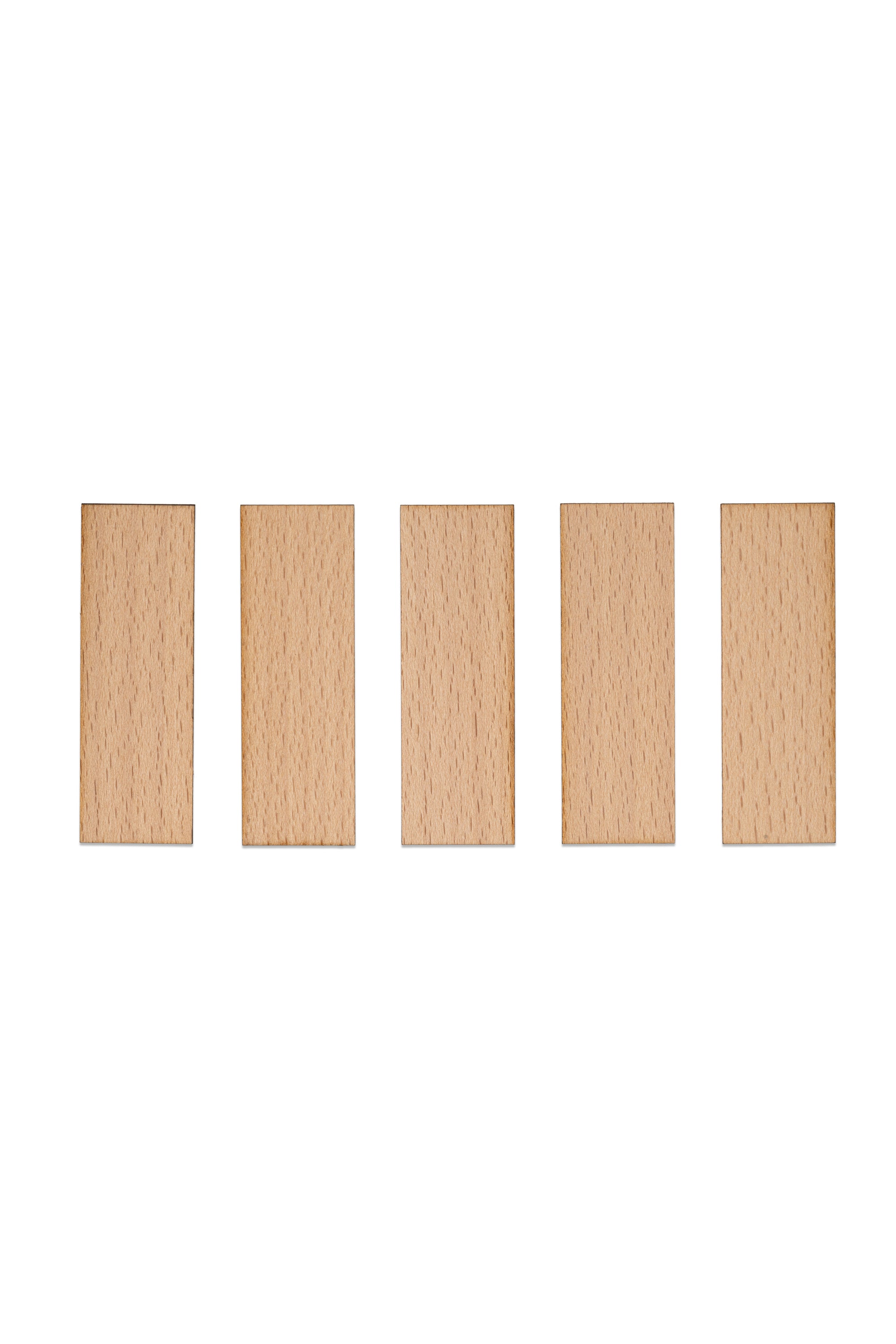 Knoty do świec drewniane - 25x1 mm