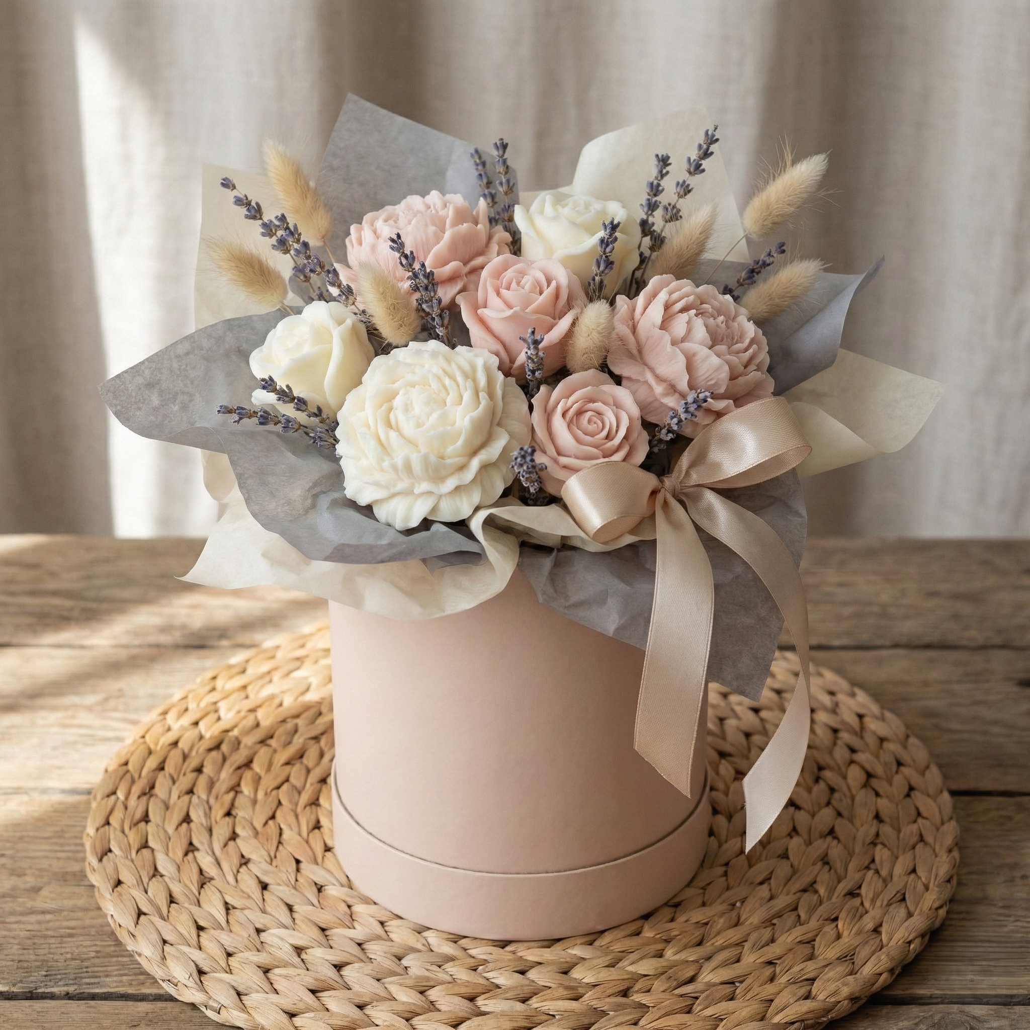 Pudełko papierowe do flowerboxów 12x12 cm