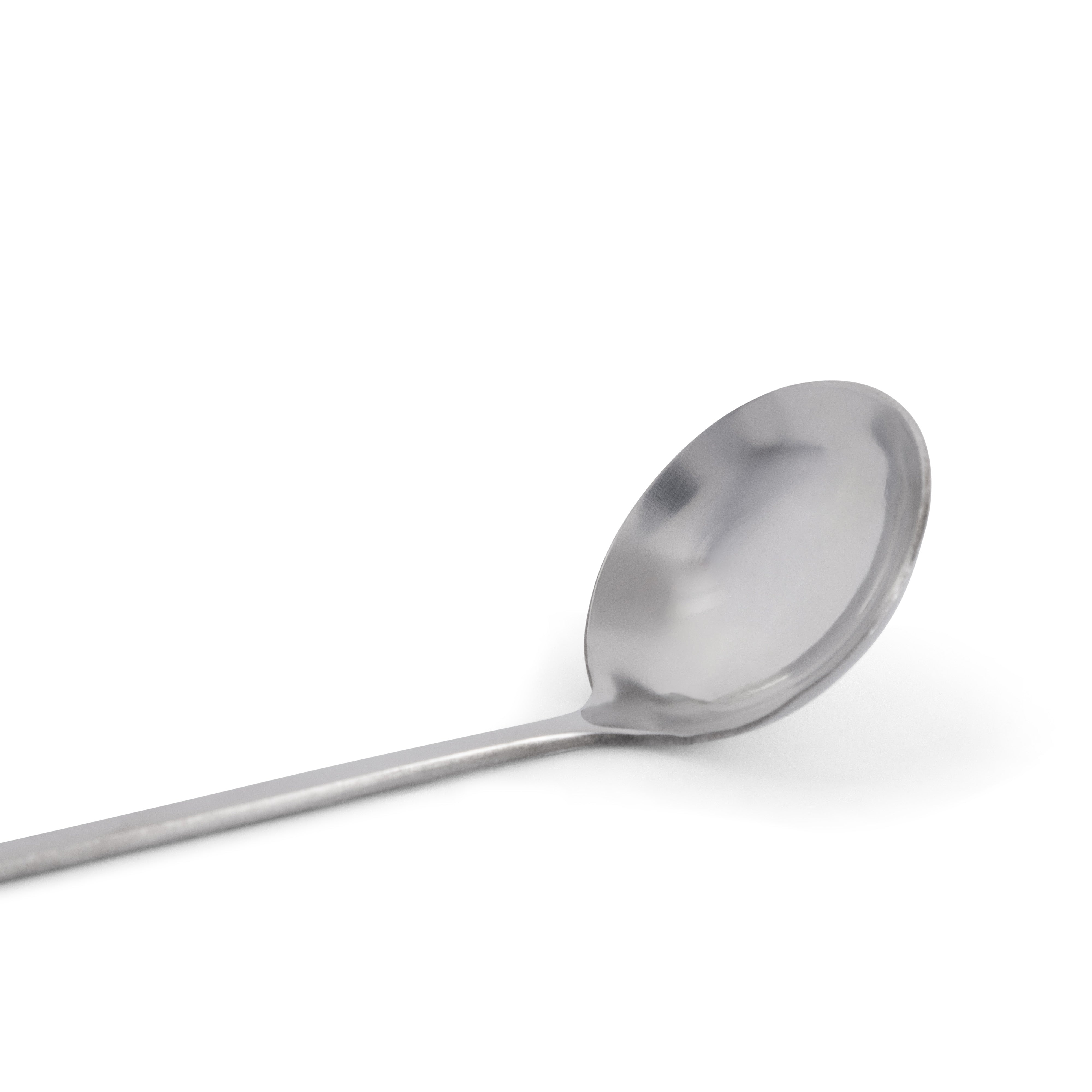 Łyżka ze stali nierdzewnej do mieszania wosku