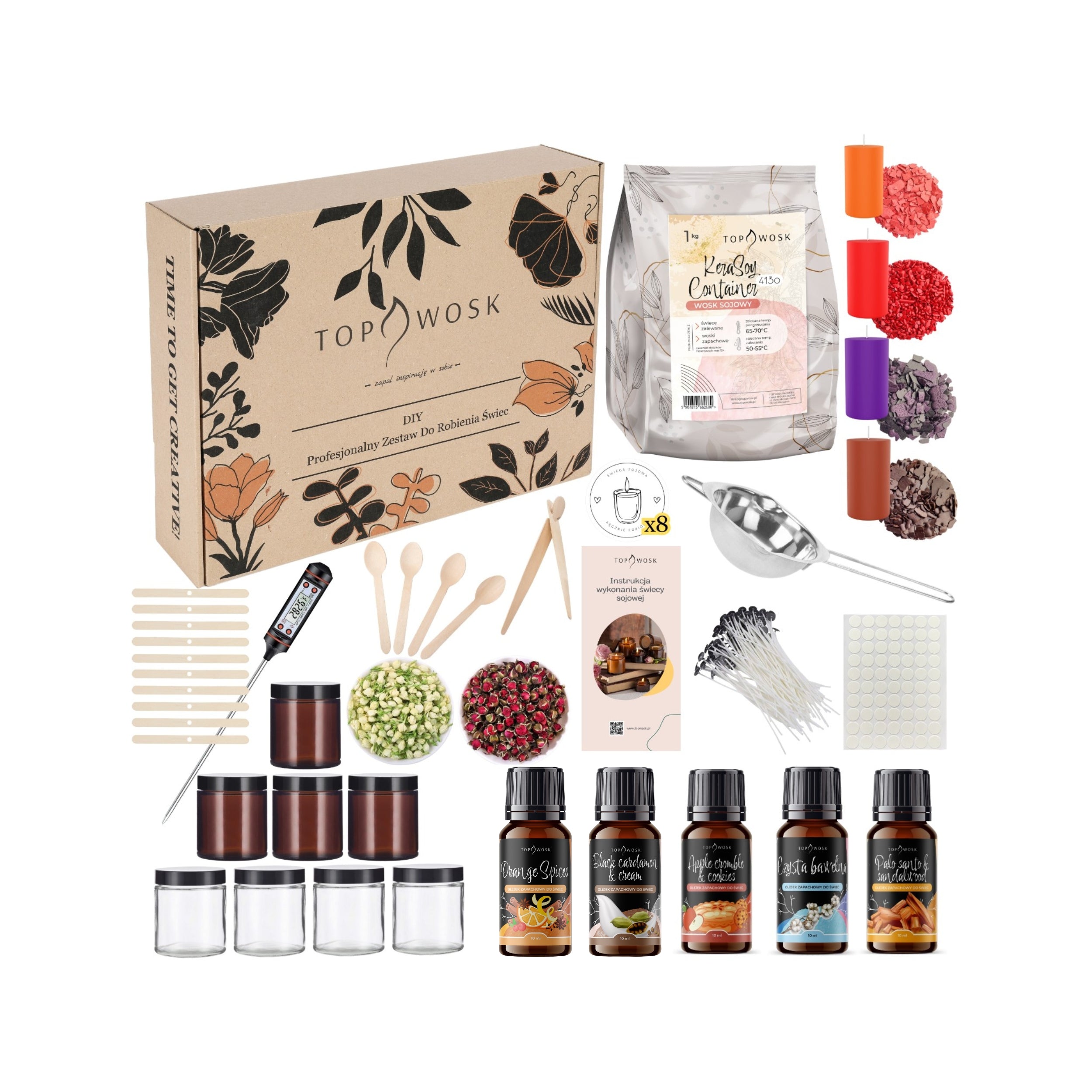 PREMIUM Large Soy Candle Making Kit